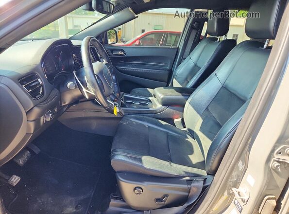 1C4RDJDG7MC609521 2021 DODGE DURANGO Gray წინა სალონის ხედი