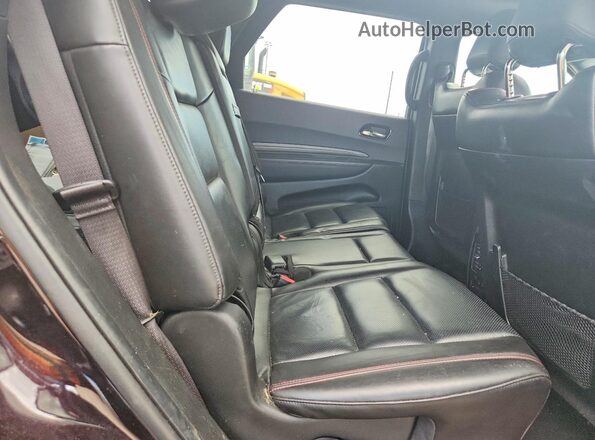 1C4RDJDG7PC677225 2023 DODGE DURANGO Black Вид задньої частини салону