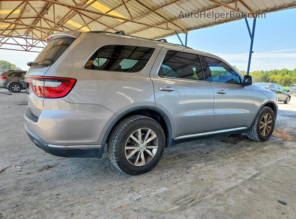 1C4RDJDG8GC362319 2016 DODGE DURANGO Silver უკანა მარჯვენა