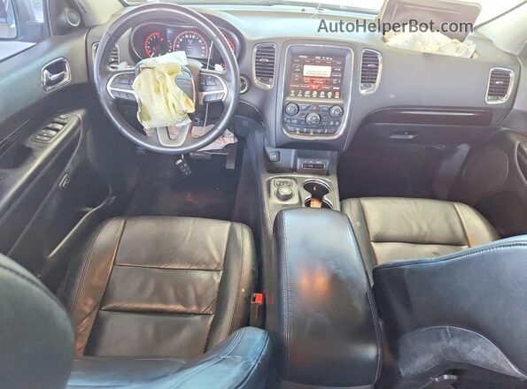 1C4RDJDG8GC362319 2016 DODGE DURANGO Silver წინა პანელის ხედი