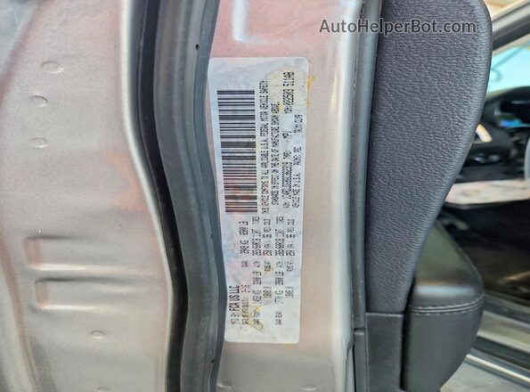 1C4RDJDG8GC362319 2016 DODGE DURANGO Silver ძრავის განყოფილების ხედი