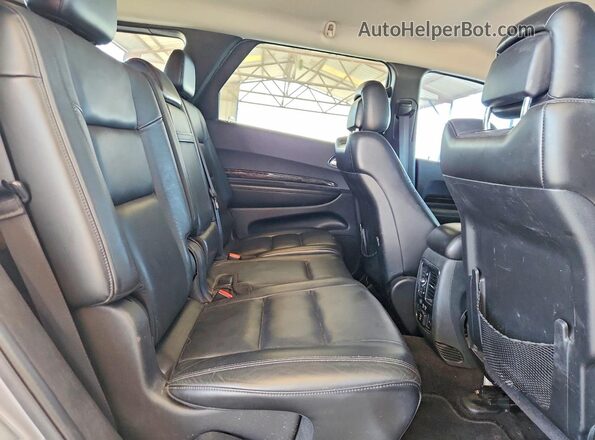 1C4RDJDG8GC362319 2016 DODGE DURANGO Silver უკანა სავარძლების ხედი