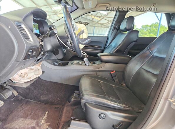 1C4RDJDG8GC362319 2016 DODGE DURANGO Silver წინა სალონის ხედი