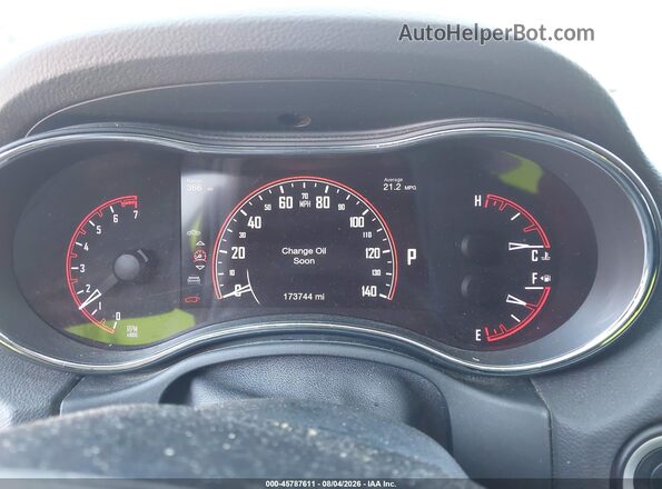 1C4RDJDG8GC485795 2016 DODGE DURANGO Серый Вид задних сидений