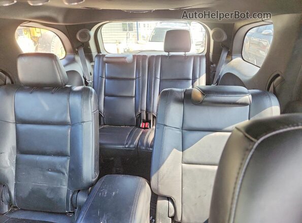 1C4RDJDG8HC806395 2017 DODGE DURANGO Black Rear seats view