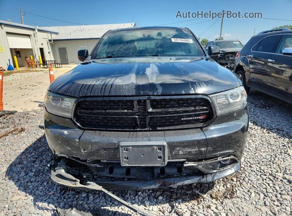 1C4RDJDG8HC806395 2017 DODGE DURANGO Black Front view