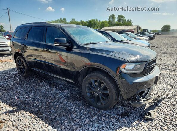 1C4RDJDG8HC806395 2017 DODGE DURANGO Black Front right
