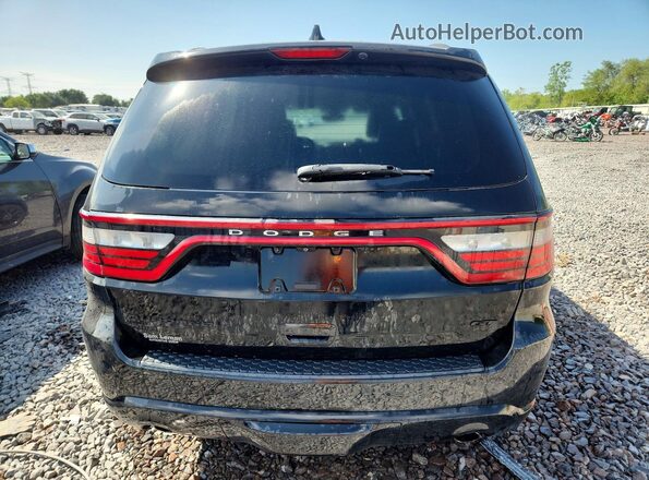 1C4RDJDG8HC806395 2017 DODGE DURANGO Black Rear view