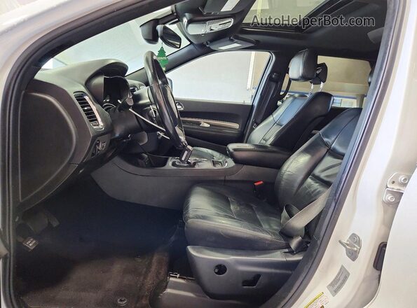 1C4RDJDG8HC839770 2017 DODGE DURANGO White Widok wnętrza z przodu