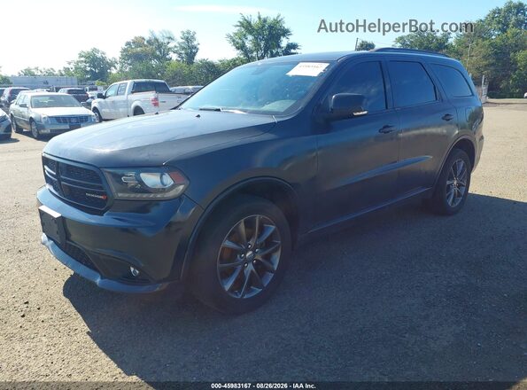 1C4RDJDG8JC134067 2018 DODGE DURANGO Gray Przód lewy