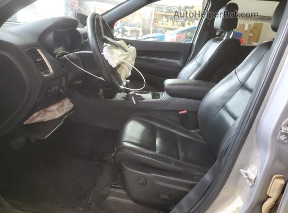 1C4RDJDG8JC461732 2018 DODGE DURANGO Gray Front interior view