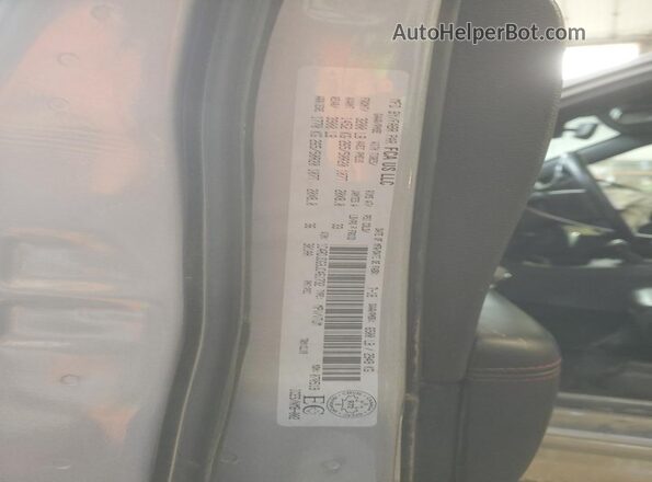 1C4RDJDG8JC461732 2018 DODGE DURANGO Gray VIN sticker view
