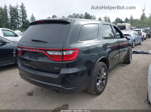 1C4RDJDG8LC286157 2020 DODGE DURANGO Black Tył prawy