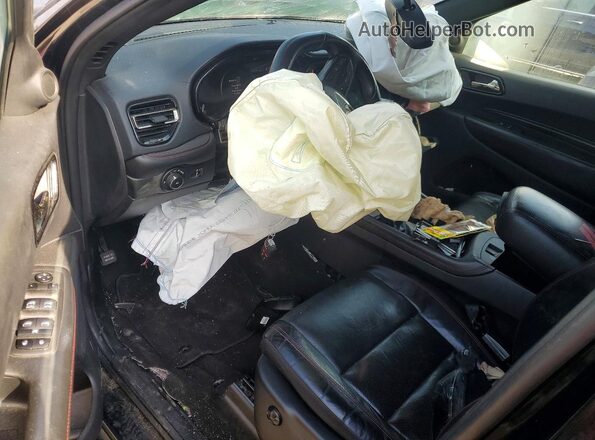 1C4RDJDG8PC572242 2023 DODGE DURANGO Black Vista del salpicadero