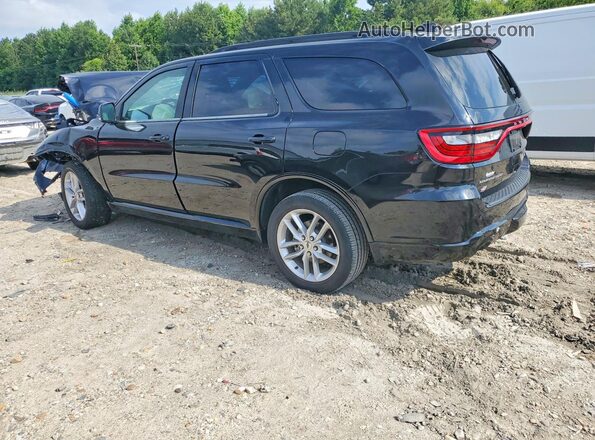 1C4RDJDG8PC572242 2023 DODGE DURANGO Black Trasero izquierdo