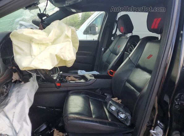 1C4RDJDG8PC572242 2023 DODGE DURANGO Black Vista interior delantera