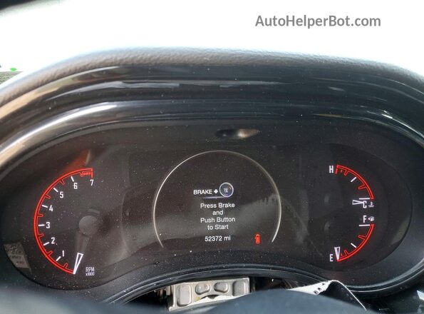 1C4RDJDG8PC572242 2023 DODGE DURANGO Black Vista del cuadro de instrumentos