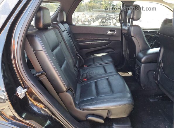 1C4RDJDG9GC308690 2016 DODGE DURANGO Black Widok wnętrza z tyłu