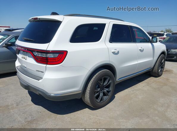 1C4RDJDG9GC363060 2016 DODGE DURANGO White Задня права чверть