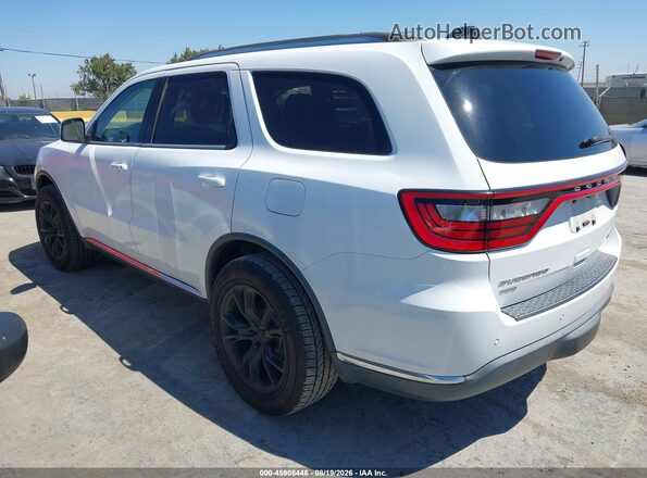 1C4RDJDG9GC363060 2016 DODGE DURANGO White Задня ліва чверть