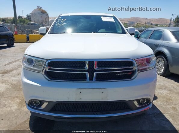 1C4RDJDG9GC363060 2016 DODGE DURANGO White Вид щитка приладів