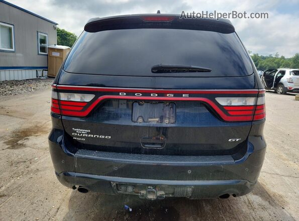 1C4RDJDG9HC667023 2017 DODGE DURANGO Black Widok z tyłu
