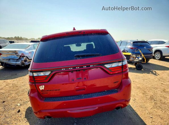 1C4RDJDG9HC921636 2017 DODGE DURANGO Red Widok z tyłu