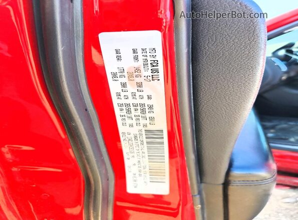 1C4RDJDG9HC921636 2017 DODGE DURANGO Red Widok naklejki z numerem VIN