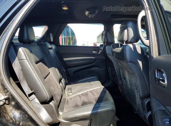 1C4RDJDG9JC116595 2018 DODGE DURANGO Black Rear interior view