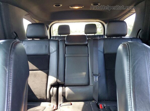 1C4RDJDG9JC116595 2018 DODGE DURANGO Black Rear seats view