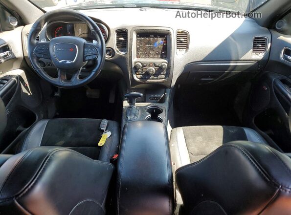 1C4RDJDG9JC116595 2018 DODGE DURANGO Black Dashboard view