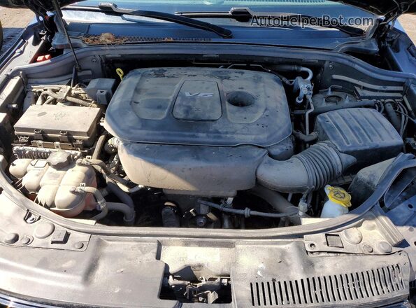 1C4RDJDG9JC116595 2018 DODGE DURANGO Black Engine compartment view