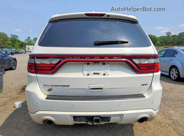 1C4RDJDG9JC262043 2018 DODGE DURANGO White Вид ззаду
