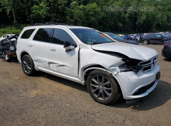 1C4RDJDG9JC262043 2018 DODGE DURANGO White Передня права чверть