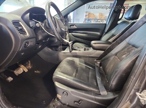 1C4RDJDG9KC651654 2019 DODGE DURANGO Charcoal Вид салону спереду