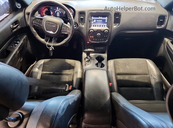 1C4RDJDG9KC651654 2019 DODGE DURANGO Charcoal Вид панелі приладів