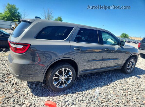 1C4RDJDG9KC663531 2019 DODGE DURANGO Gray Tył prawy