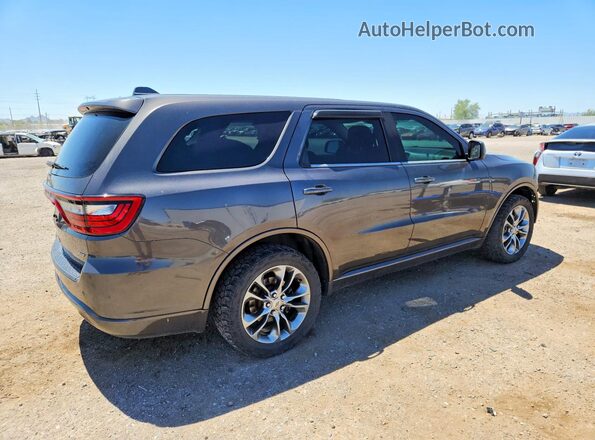 1C4RDJDG9KC664842 2019 DODGE DURANGO Угольный Задняя правая четверть