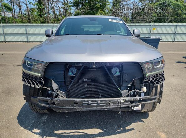 1C4RDJDG9KC722643 2019 DODGE DURANGO Серебряный Вид спереди