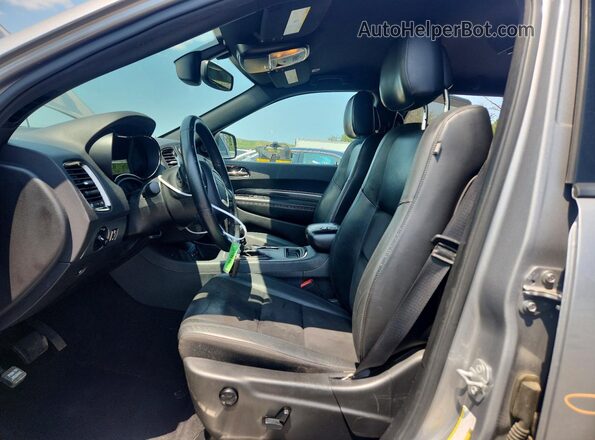 1C4RDJDG9KC722643 2019 DODGE DURANGO Серебряный Вид салона спереди