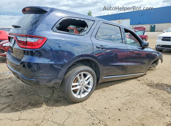 1C4RDJDG9PC677226 2023 DODGE DURANGO Синий Задняя правая четверть