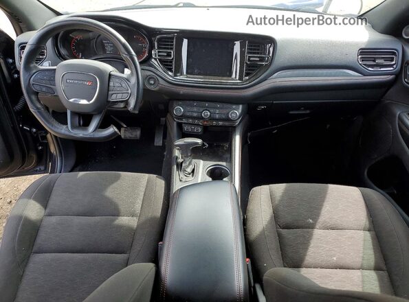 1C4RDJDG9PC677226 2023 DODGE DURANGO Синий Вид панели приборов