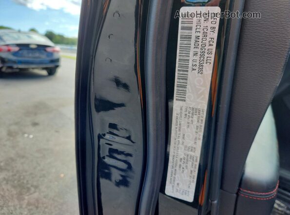 1C4RDJDG9SC538352 2025 DODGE DURANGO Black 