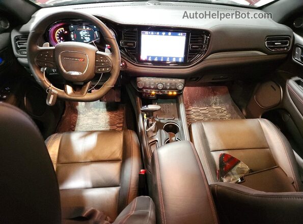 1C4RDJDG9TC158493 2026 DODGE DURANGO Red Widok deski rozdzielczej