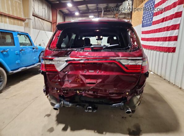 1C4RDJDG9TC158493 2026 DODGE DURANGO Red Widok z tyłu