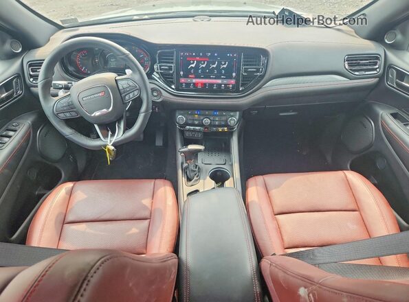 1C4RDJDG9TC240773 2026 DODGE DURANGO Gray წინა პანელის ხედი