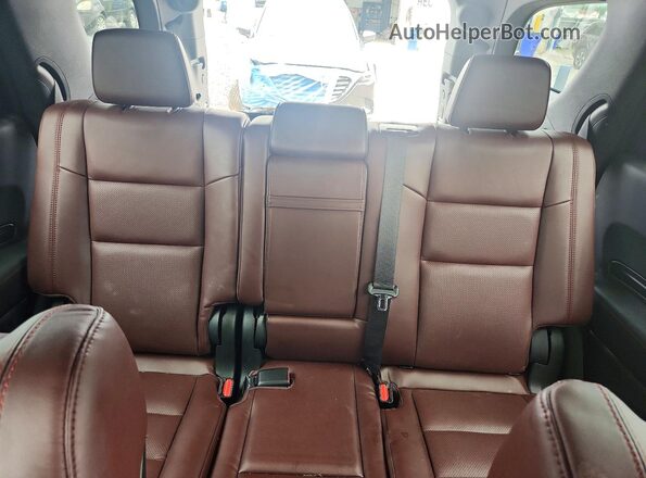 1C4RDJDG9TC240773 2026 DODGE DURANGO Gray უკანა სავარძლების ხედი