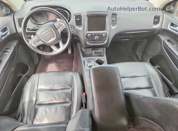1C4RDJDGXGC331282 2016 DODGE DURANGO Black Vista del salpicadero