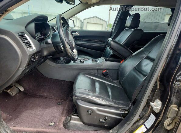 1C4RDJDGXGC331282 2016 DODGE DURANGO Black Vista interior delantera