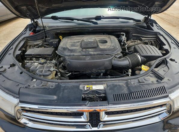 1C4RDJDGXGC331282 2016 DODGE DURANGO Black Vista interior trasera